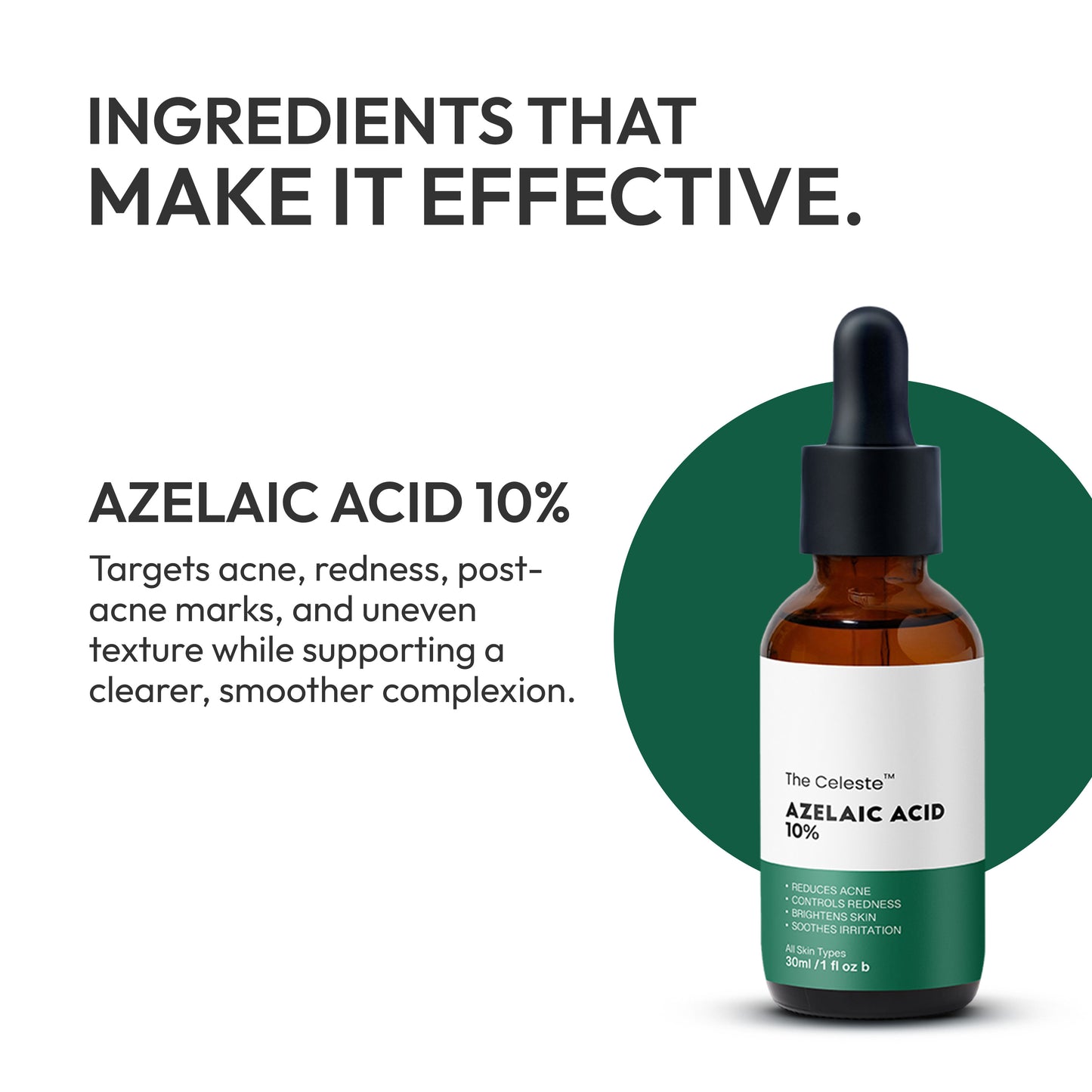 The Celeste Azelaic Acid 10%