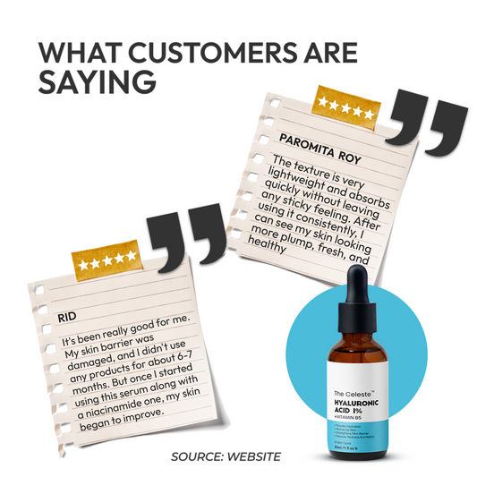 The Celeste Hyaluronic Acid 1%