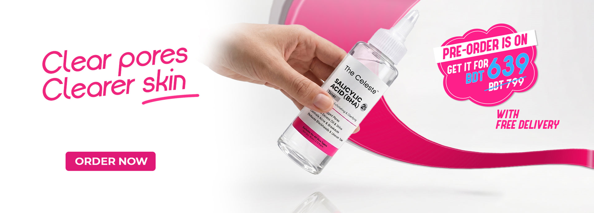 The Celeste Salicylic Acid 2% Toner
