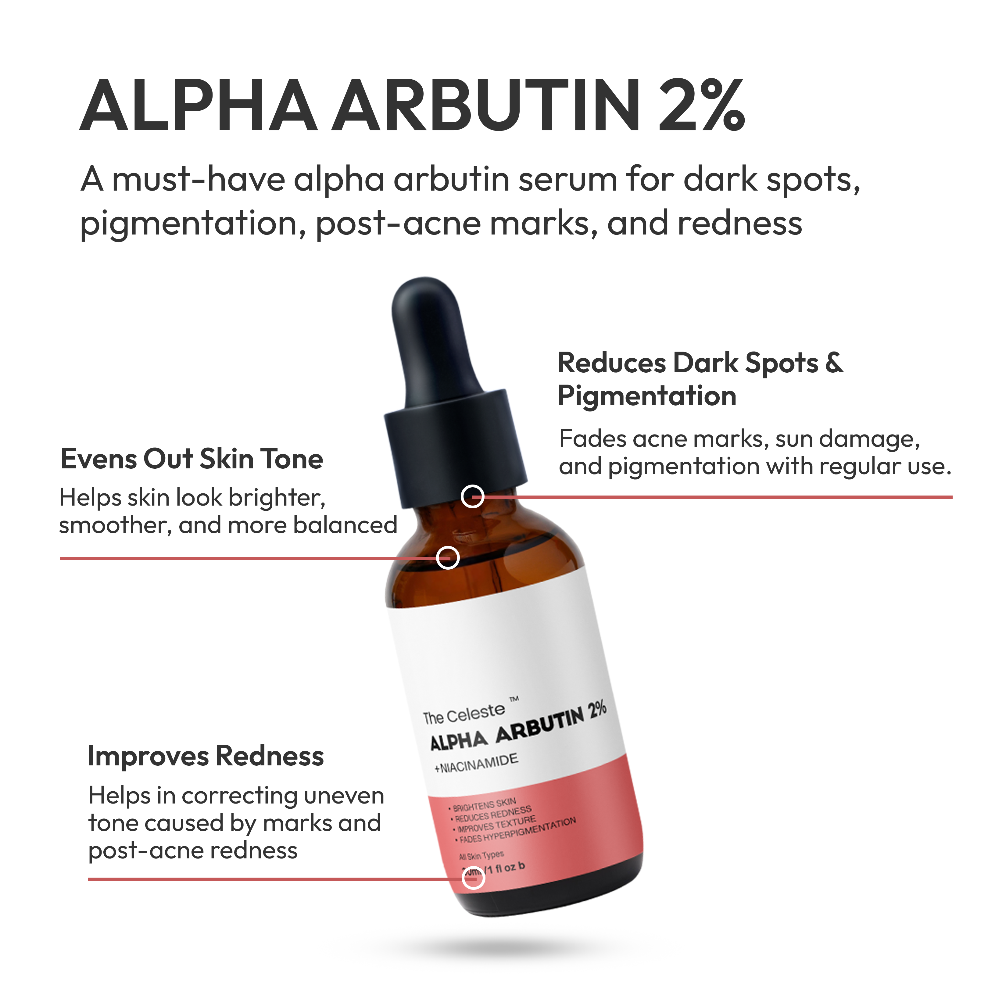 The Celeste Alpha Arbutin 2%