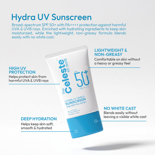 The Celeste Hydra UV Sunscreen