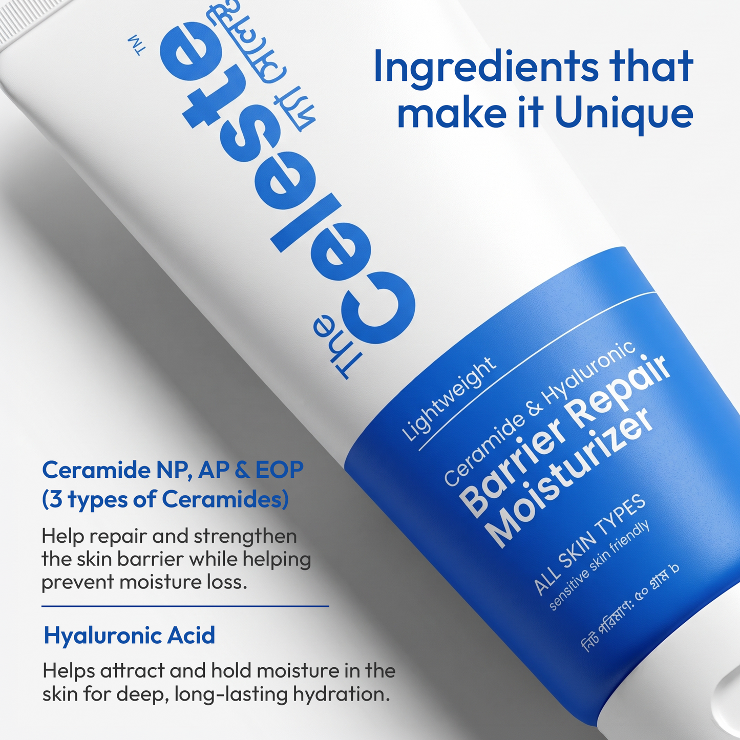 The Celeste Ceramide & Hyaluronic Barrier Repair Moisturizer