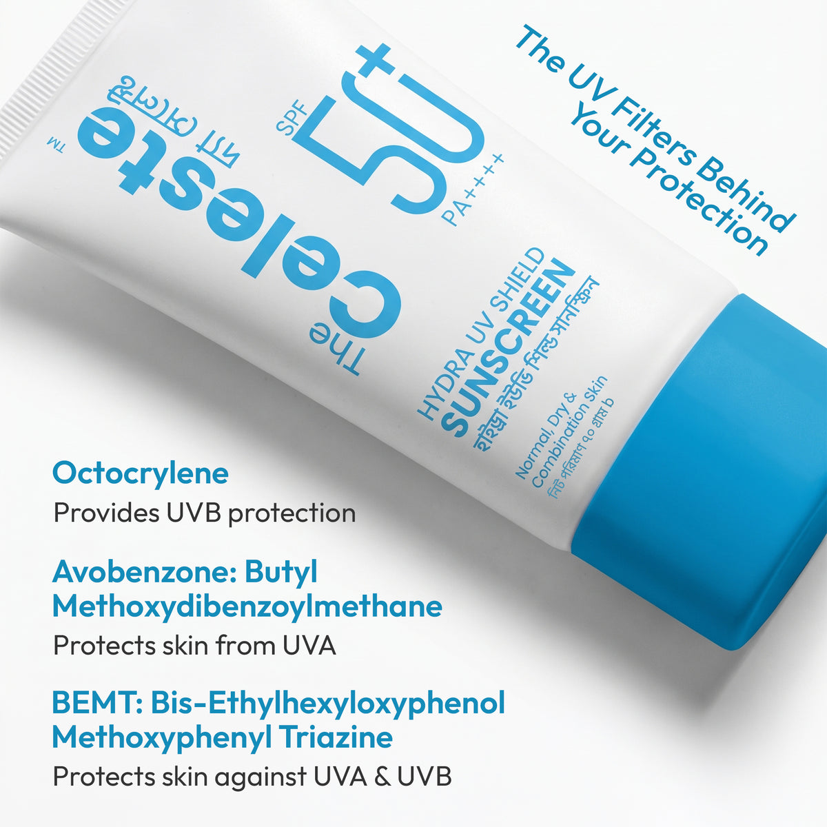 The Celeste Hydra UV Sunscreen