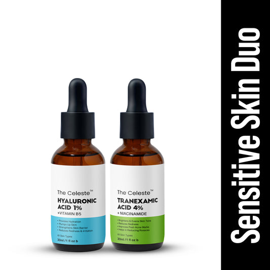The Sensitive Skin Duo - Hyaluronic Acid 1% & Tranexamic Acid 4%