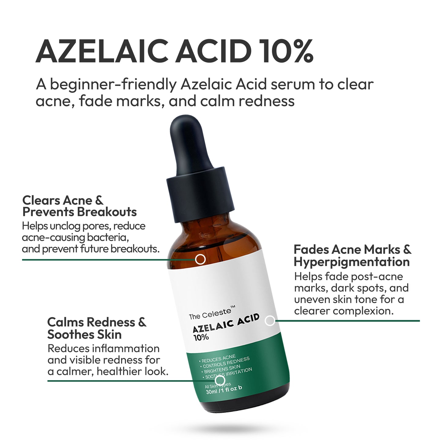 The Celeste Azelaic Acid 10%