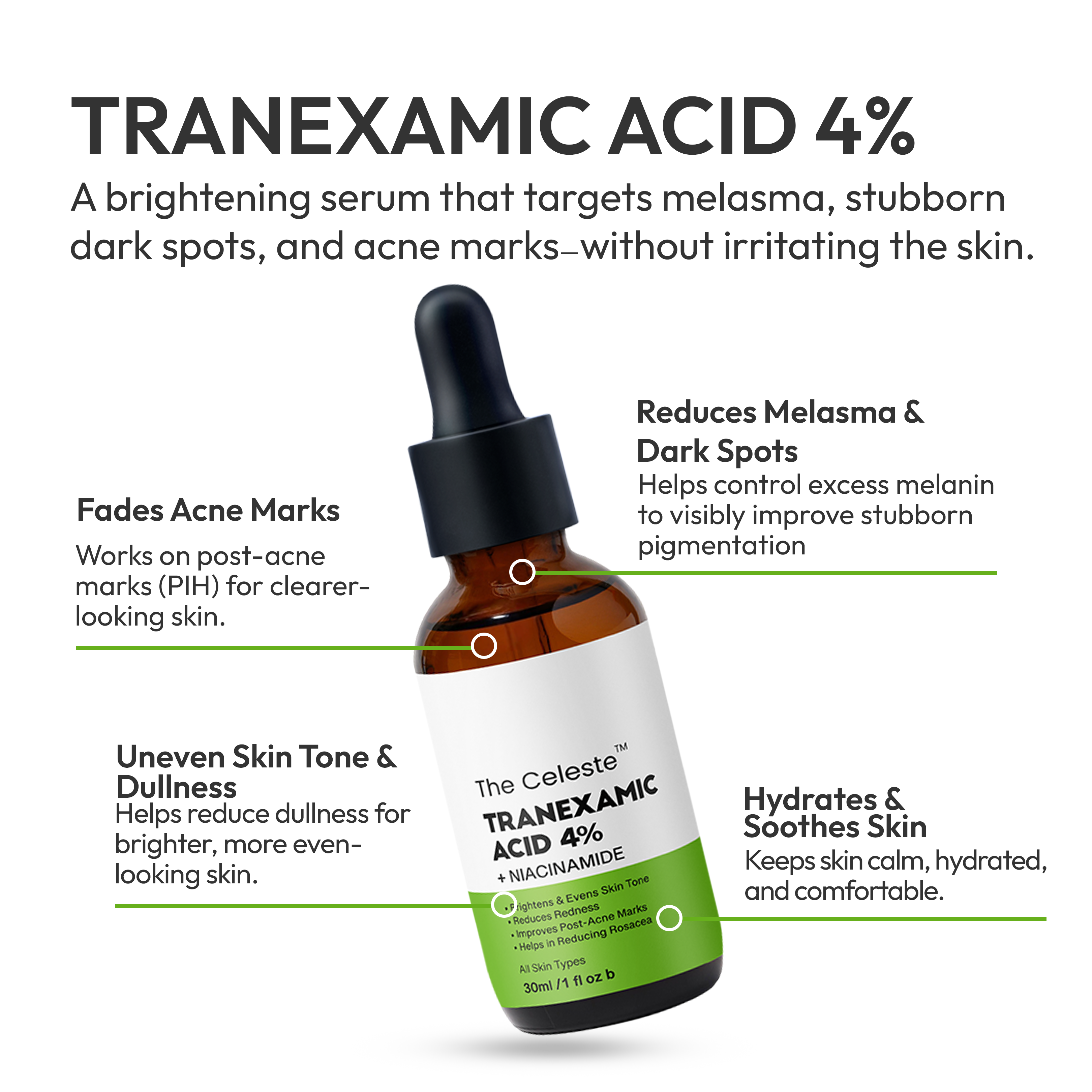 The Celeste Tranexamic Acid 4%