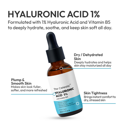 The Celeste Hyaluronic Acid 1%