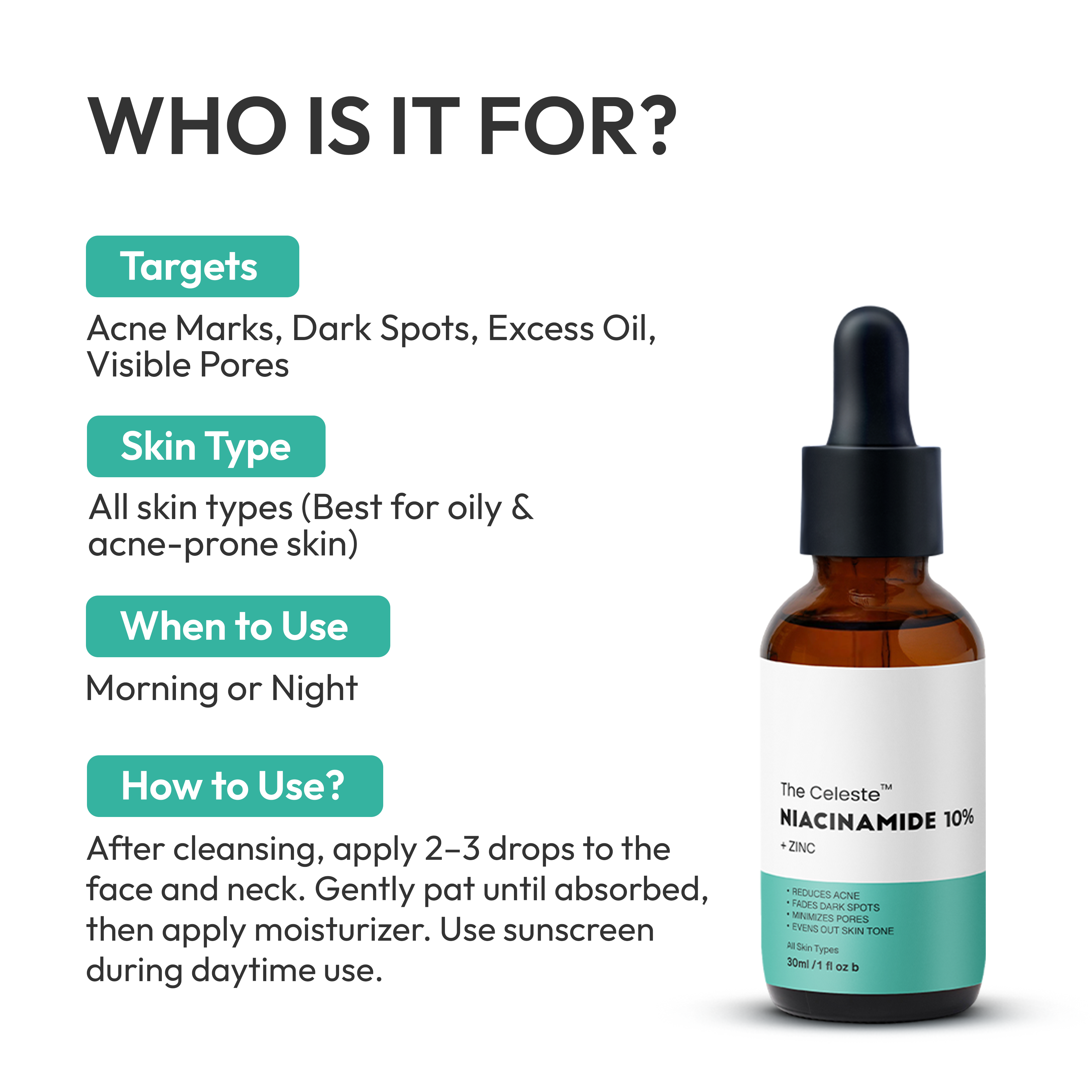 The Celeste Niacinamide 10%