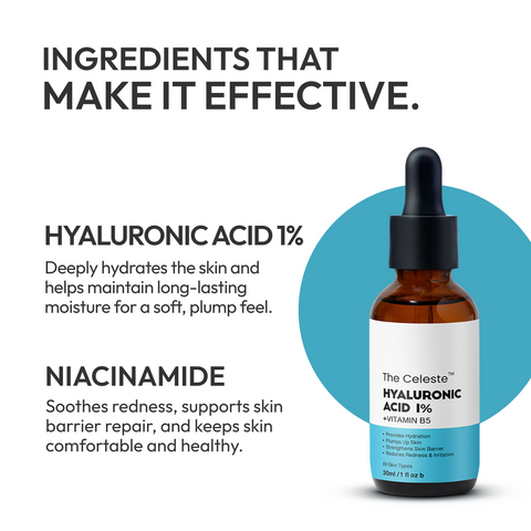 The Celeste Hyaluronic Acid 1%