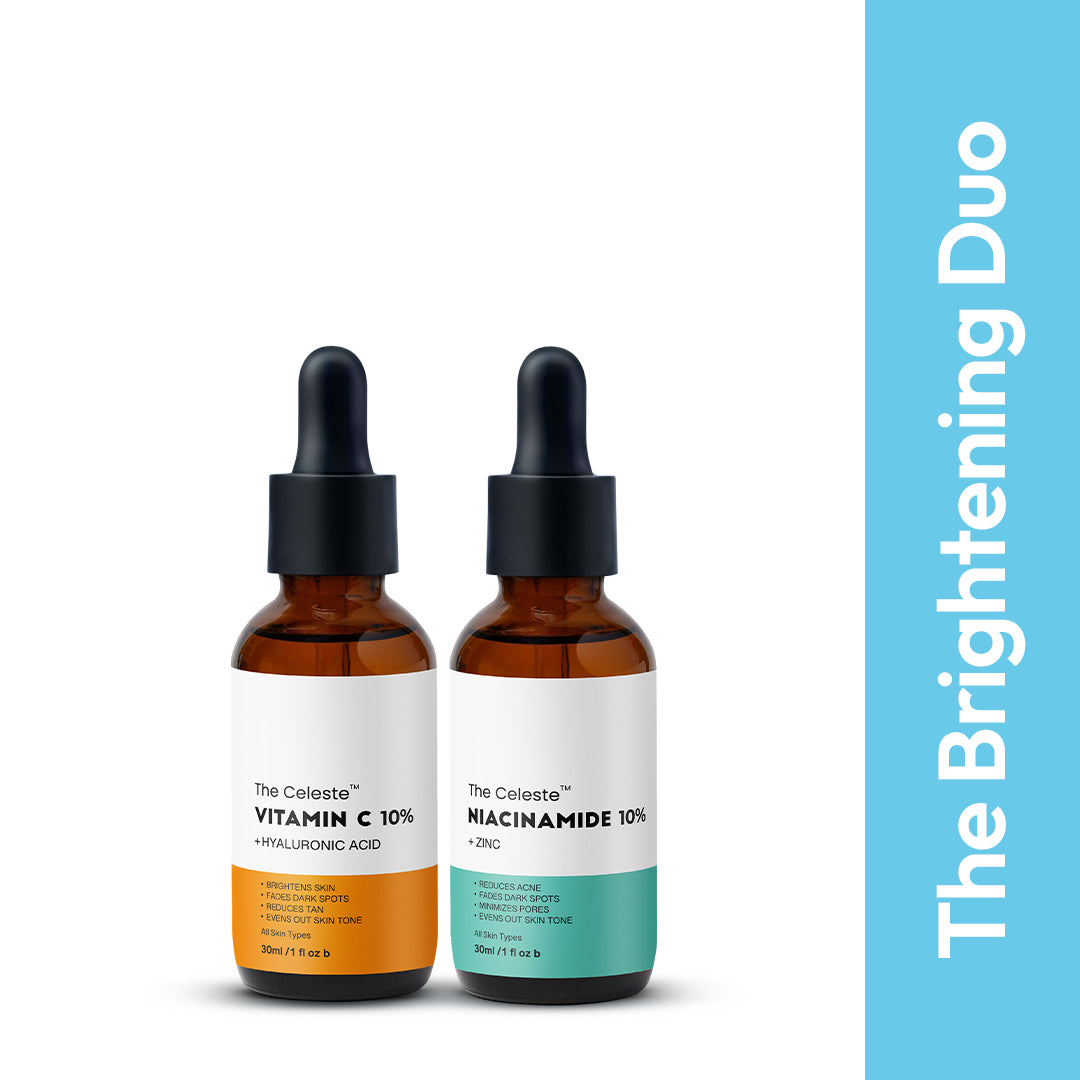 The Brightening Duo - Vitamin C 10% & Niacinamide 10%