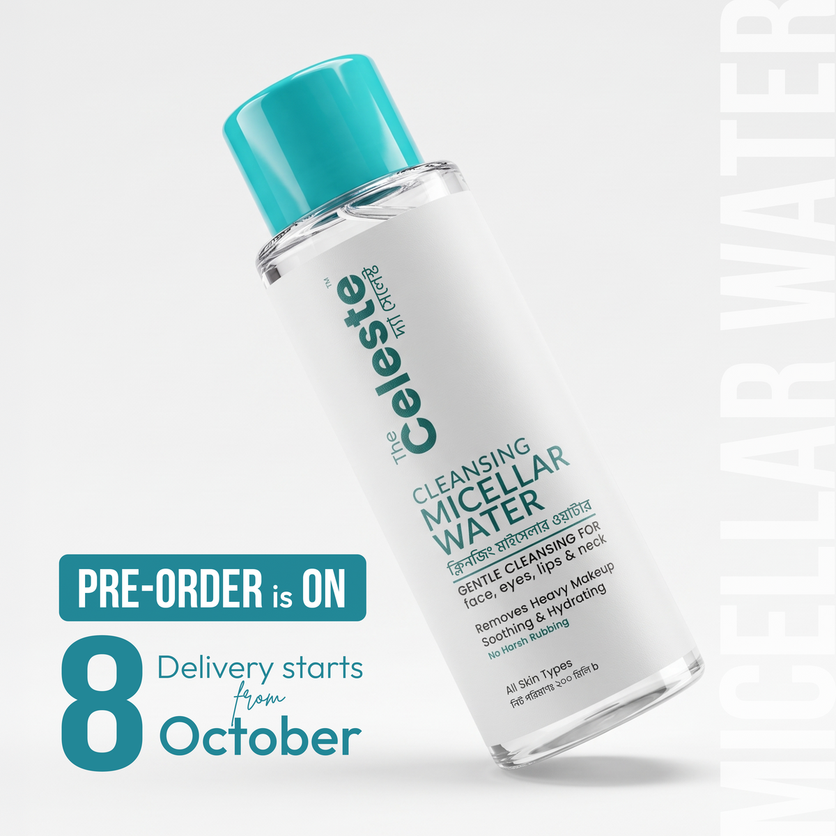 The Celeste Cleansing Micellar Water