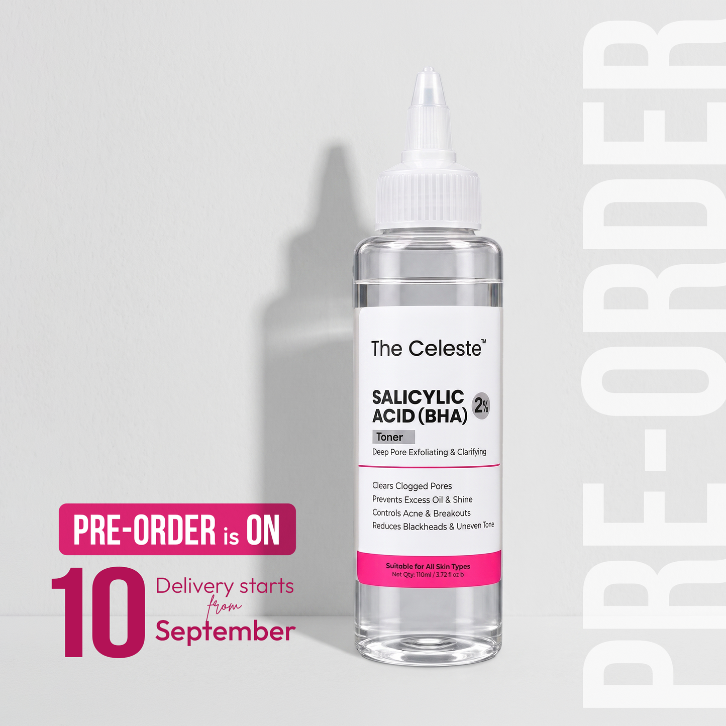 The Celeste Salicylic Acid 2% Toner