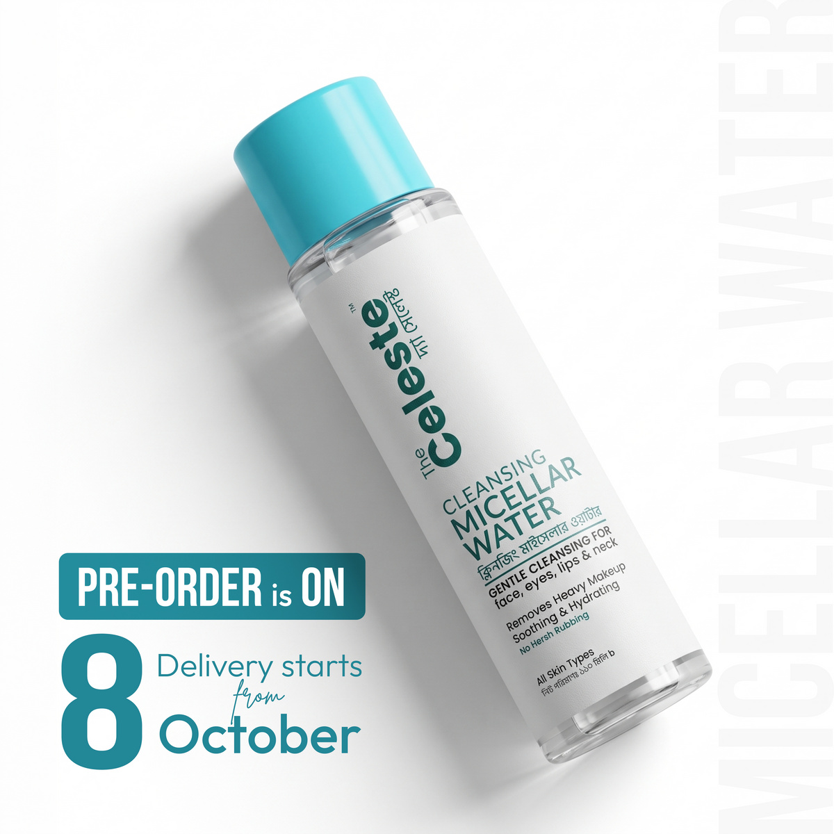The Celeste Cleansing Micellar Water