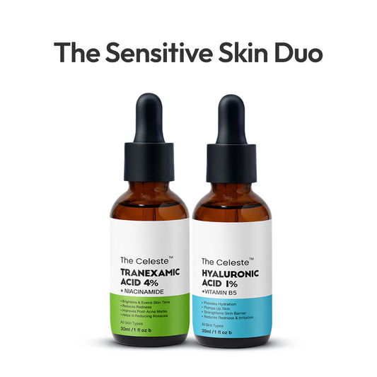 The Sensitive Skin Duo - Hyaluronic Acid 1% & Tranexamic Acid 4%