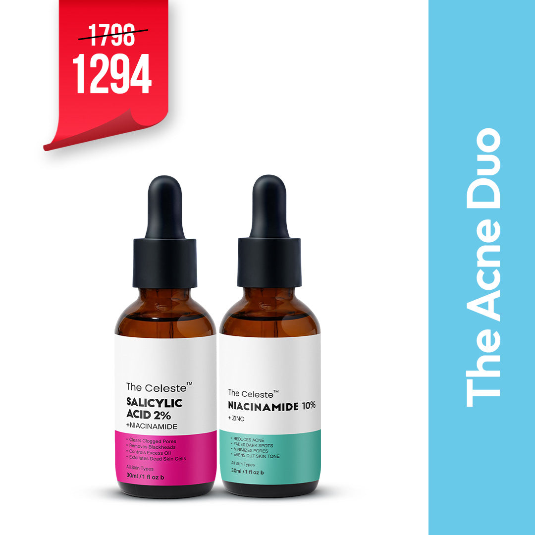 The Acne Duo - Salicylic Acid 2% & Niacinamide 10%