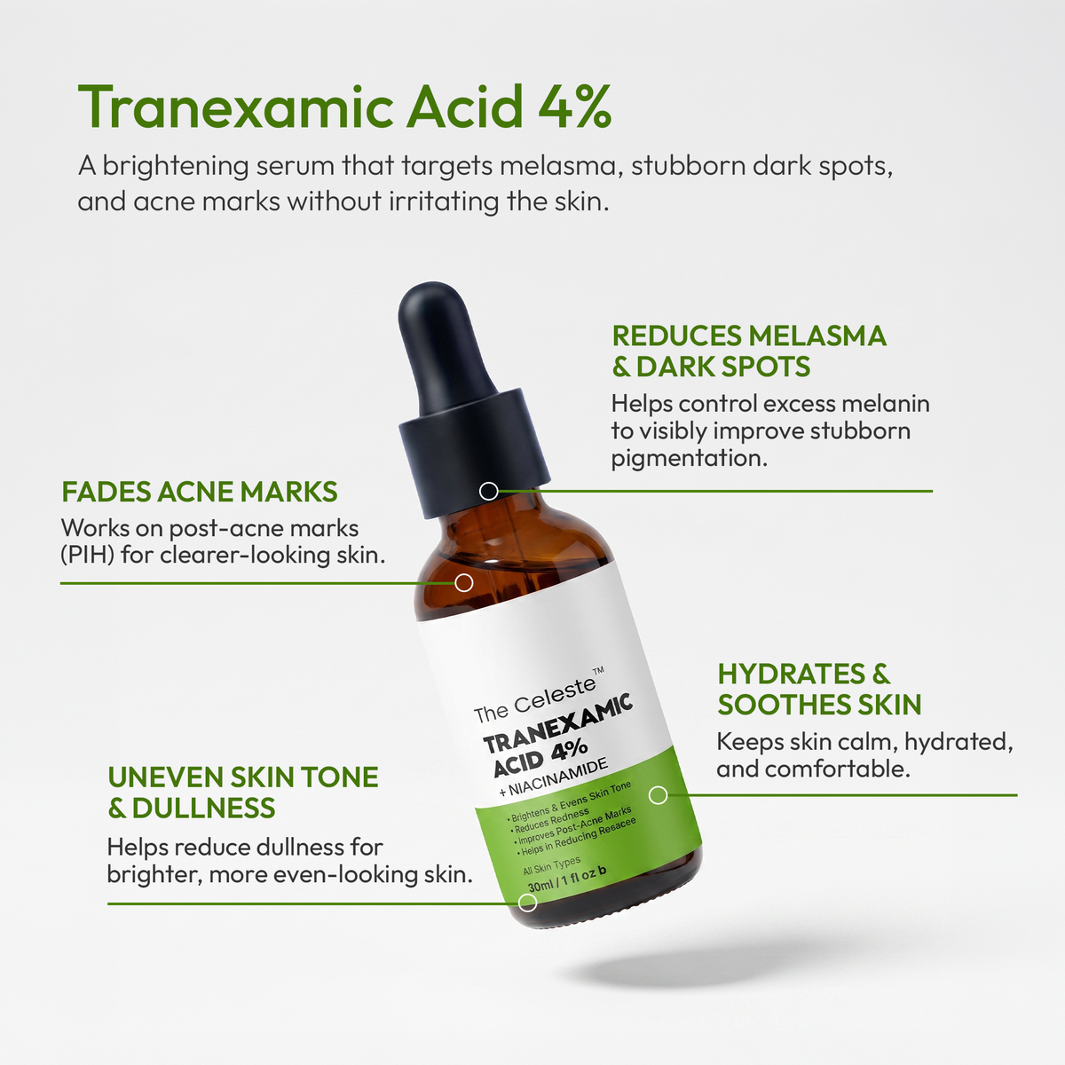 The Celeste Tranexamic Acid 4%