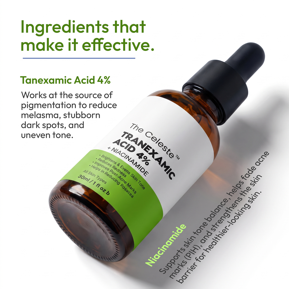 The Celeste Tranexamic Acid 4%