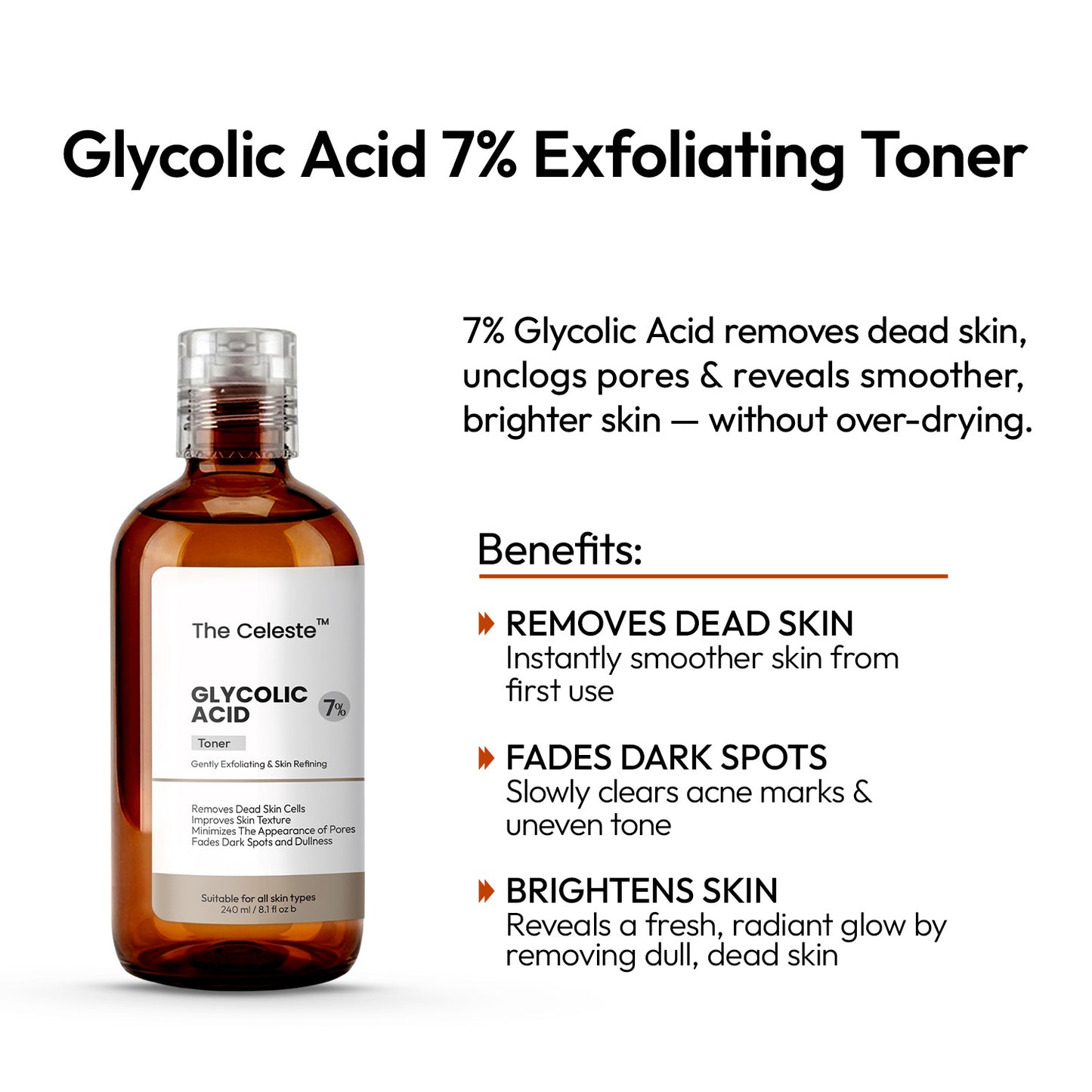 The Celeste Glycolic Acid 7% Toner