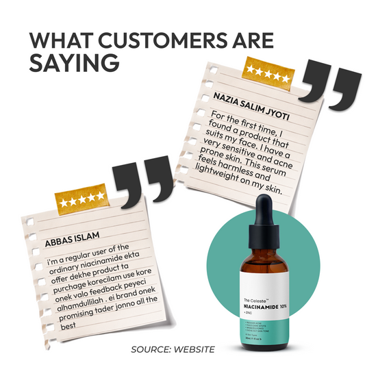 The Celeste Niacinamide 10%